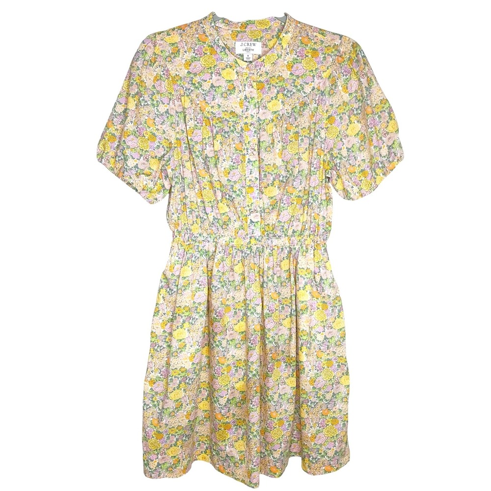J. Crew x Liberty floral cotton dress Small